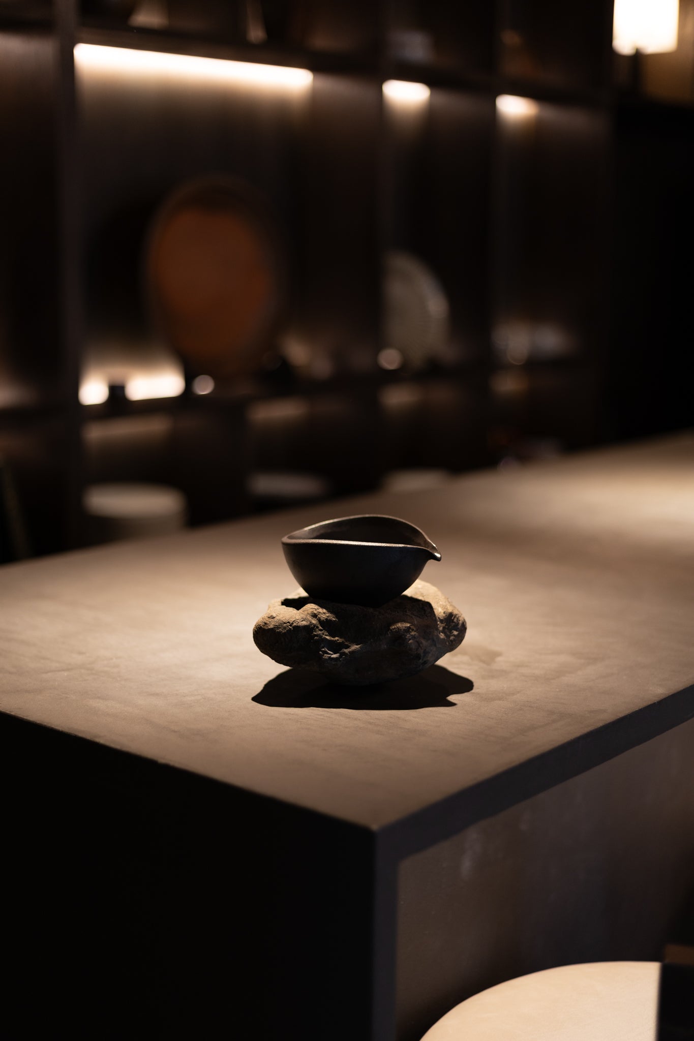 The Chawan Hikari (dark)